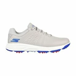 Skechers Men's Torque 2 MD Spiked Golf Shoes - Gray/Blue