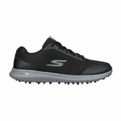 Skechers Men's Max Fairway 3 MD Spikeless Golf Shoes - Black/Gray