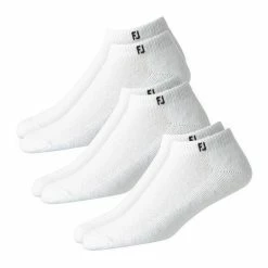 Footjoy Women’s ComfortSof Sportlet Low Cut Socks – (3 Pair)