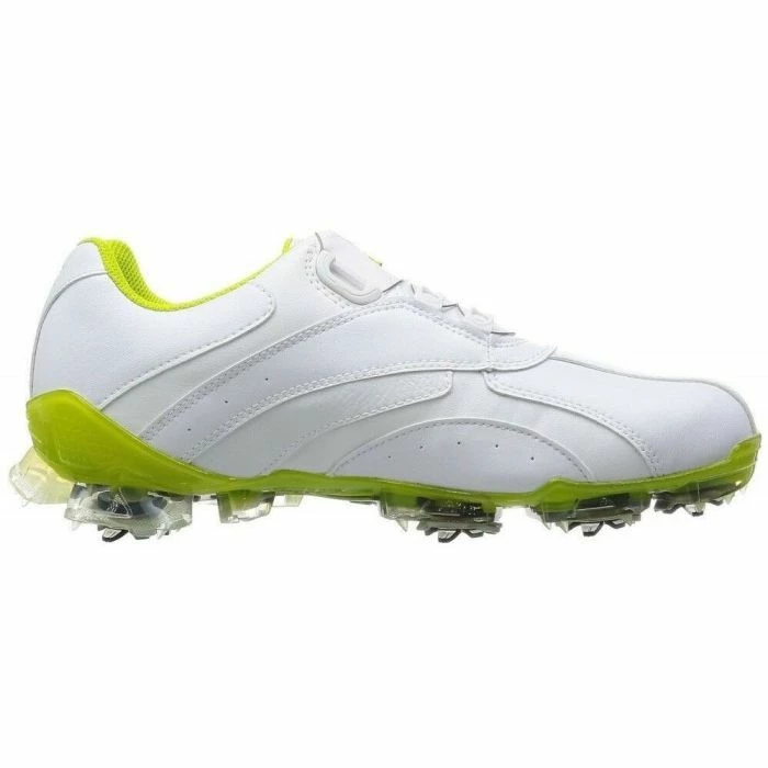 Mizuno Valour BOA 001 Mens Spiked WD Golf Shoes - White/Lime 1 Mizuno Valour BOA 001 Mens Spiked WD Golf Shoes - White/Lime