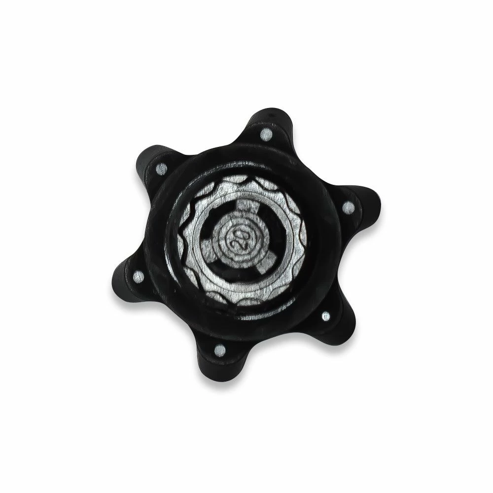 Golfoy Basics TRI LOK Cleats (Pack Of 18 ) - Black/Silver 1 Golfoy Basics TRI LOK Cleats (Pack Of 18 ) - Black/Silver