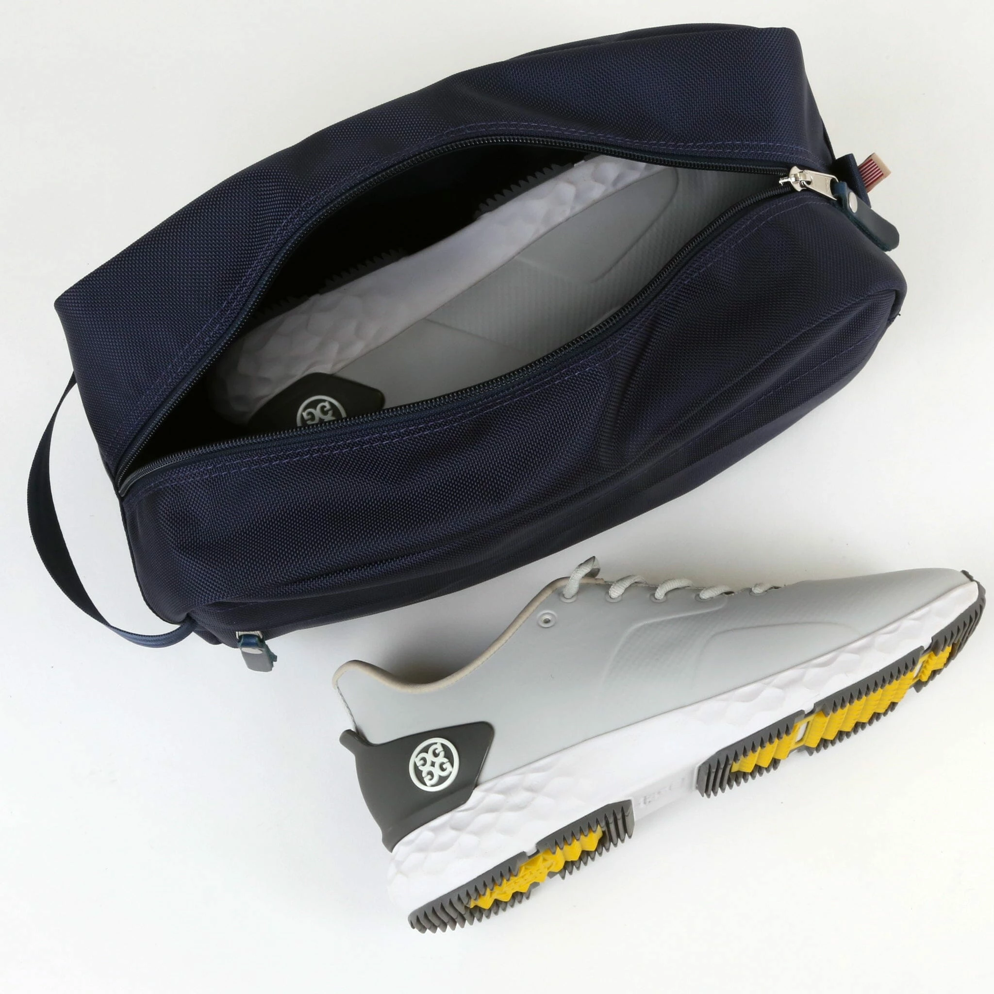 Hudson Sutler Coronado Shoe Bag - Navy (Golf.com) 1 Hudson Sutler Coronado Shoe Bag - Navy (Golf.com)