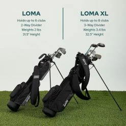 Sunday Golf STIX_LOMA XL | Matte Black -Cheap Clubs Store 6559538 220520 PDP Comparison Img v1 a1e8c81b b882 4bcc 9fdf cbd0f2c221b3