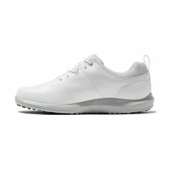 FootJoy Women's Leisure LX WD Spikeless Golf Shoes - White/Grey -Cheap Clubs Store 92919 whitegrey 6 1 1 1