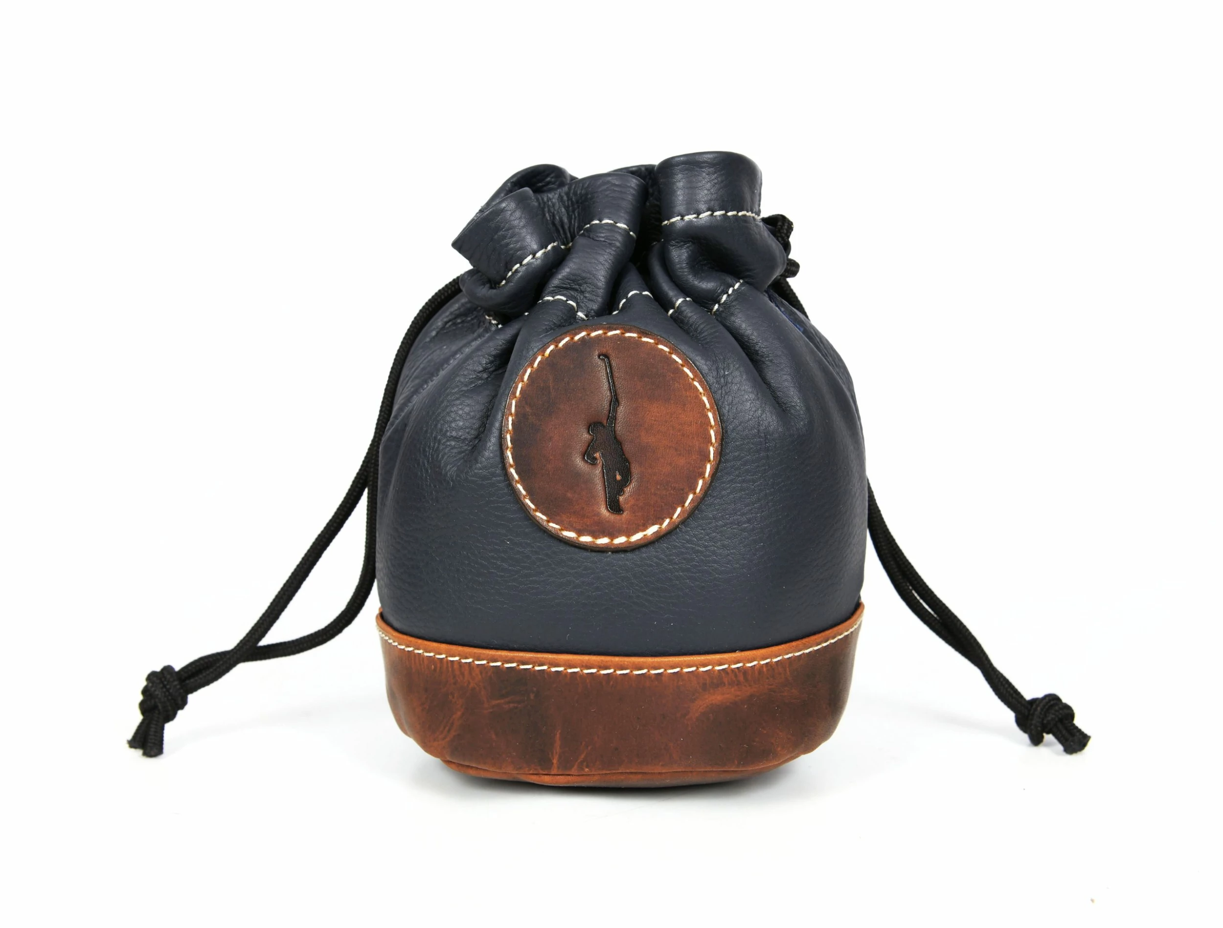 Jack Nicklaus Black Leather Accessories Pouch 2 Jack Nicklaus Black Leather Accessories Pouch - Image 2