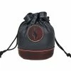 Jack Nicklaus Black Leather Accessories Pouch