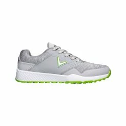 Callaway Men's Chev Ace Aero WD Spikeless Golf Shoes - Grey/Lime