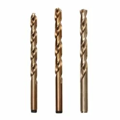 Set Of Cobalt Drill Bits - T, U And 3/8
