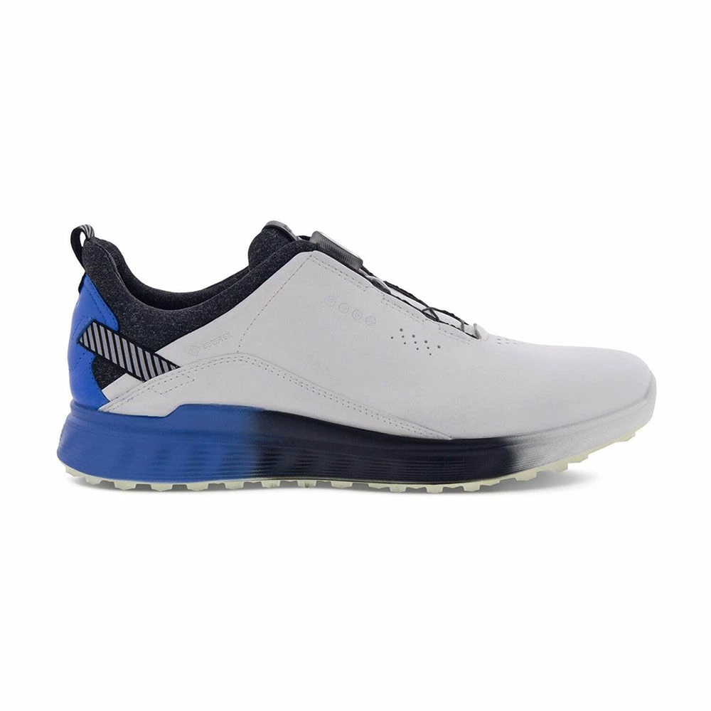 Ecco Men’s Golf S-Three BOA XW Spikeless Shoes - White/Regatta 5 Ecco Men’s Golf S-Three BOA XW Spikeless Shoes - White/Regatta - Image 5
