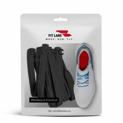 Fit Labs Elastic Flat Adjustable No Tie Shoelaces - Pack Of 1 Pair