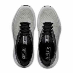 Footjoy Men’s Flex XP XW Spikeless Golf Shoes – Grey/White/Black -Cheap Clubs Store flex xp spkl 56281 6 1