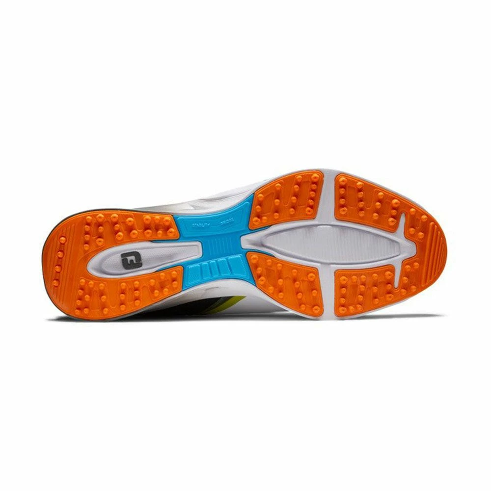 FootJoy Men's Fuel XW Spikeless Golf Shoes - White/Black 2 FootJoy Men's Fuel XW Spikeless Golf Shoes - White/Black - Image 2