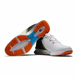 FootJoy Men's Fuel XW Spikeless Golf Shoes - White/Black 11 FootJoy Men's Fuel XW Spikeless Golf Shoes - White/Black -Cheap Clubs Store fuel 55443 6 2