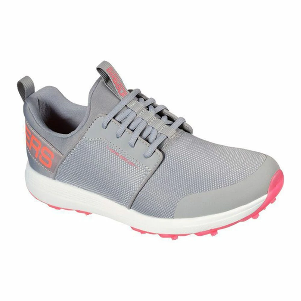 Skechers Women's Max Sport MD Spikeless Golf Shoes – Grey/Coral 1 Skechers Women's Max Sport MD Spikeless Golf Shoes – Grey/Coral