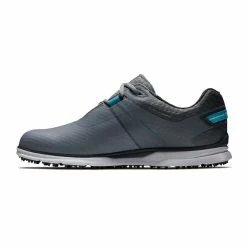 Footjoy Men’s Pro SL Sport XW Spikeless Golf Shoes – Grey / Reef Blue -Cheap Clubs Store grey reef blue 53855 2 1