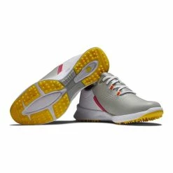 Footjoy Women’s Fuel WD Spikeless Golf Shoes – Grey/White 8 Footjoy Women’s Fuel WD Spikeless Golf Shoes – Grey/White -Cheap Clubs Store grey white 92372 4 1