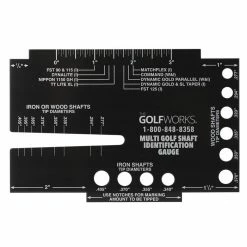 Multi Golf Shaft ID Gauge