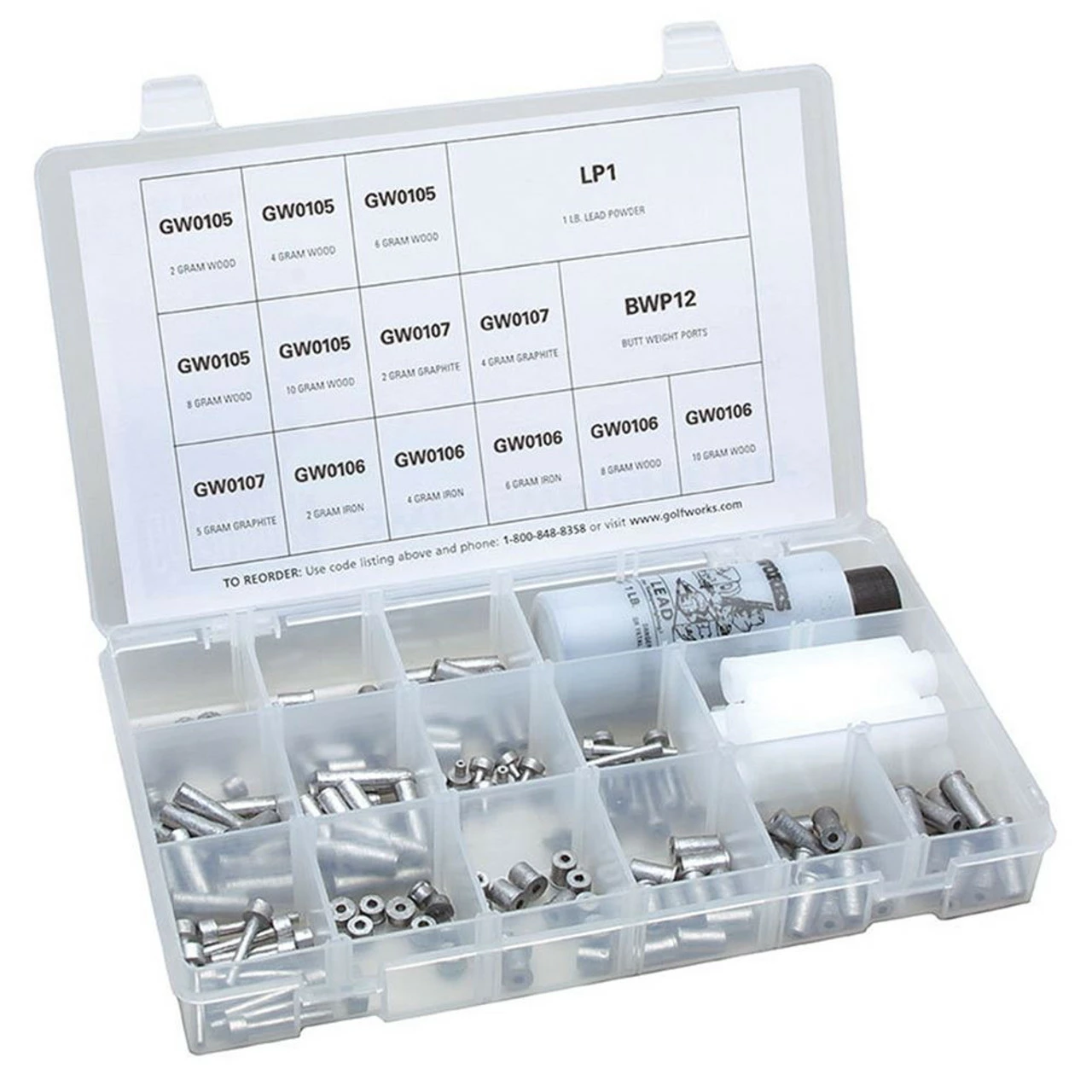 The GolfWorks Swingweight Kit-GW2005 - GW2005 1 The GolfWorks Swingweight Kit-GW2005 - GW2005