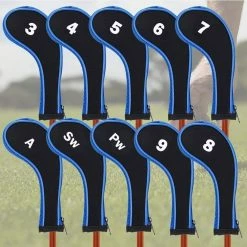 Golfoy Basics Zipper Iron Covers (10 Pieces) -Cheap Clubs Store headcover 5