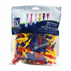 PGA Tour Castle Plastic Tees (200 Count)