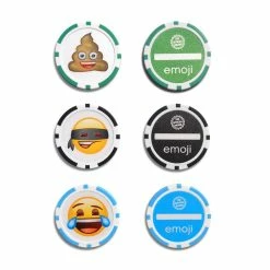 Emoji Poker Chip Ball Marker 12 Emoji Poker Chip Ball Marker -Cheap Clubs Store poker chip golf ball marker 5