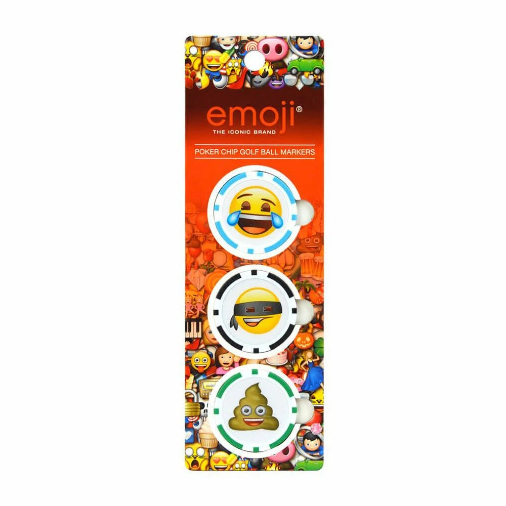 Emoji Poker Chip Ball Marker 1 Emoji Poker Chip Ball Marker