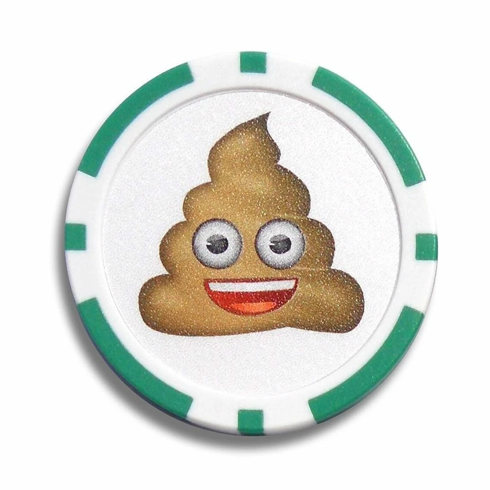 Emoji Poker Chip Ball Marker 7 Emoji Poker Chip Ball Marker - Image 7
