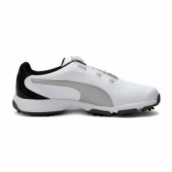 Puma Men’s Drive Fusion Disc Spiked MD Golf Shoes - White
