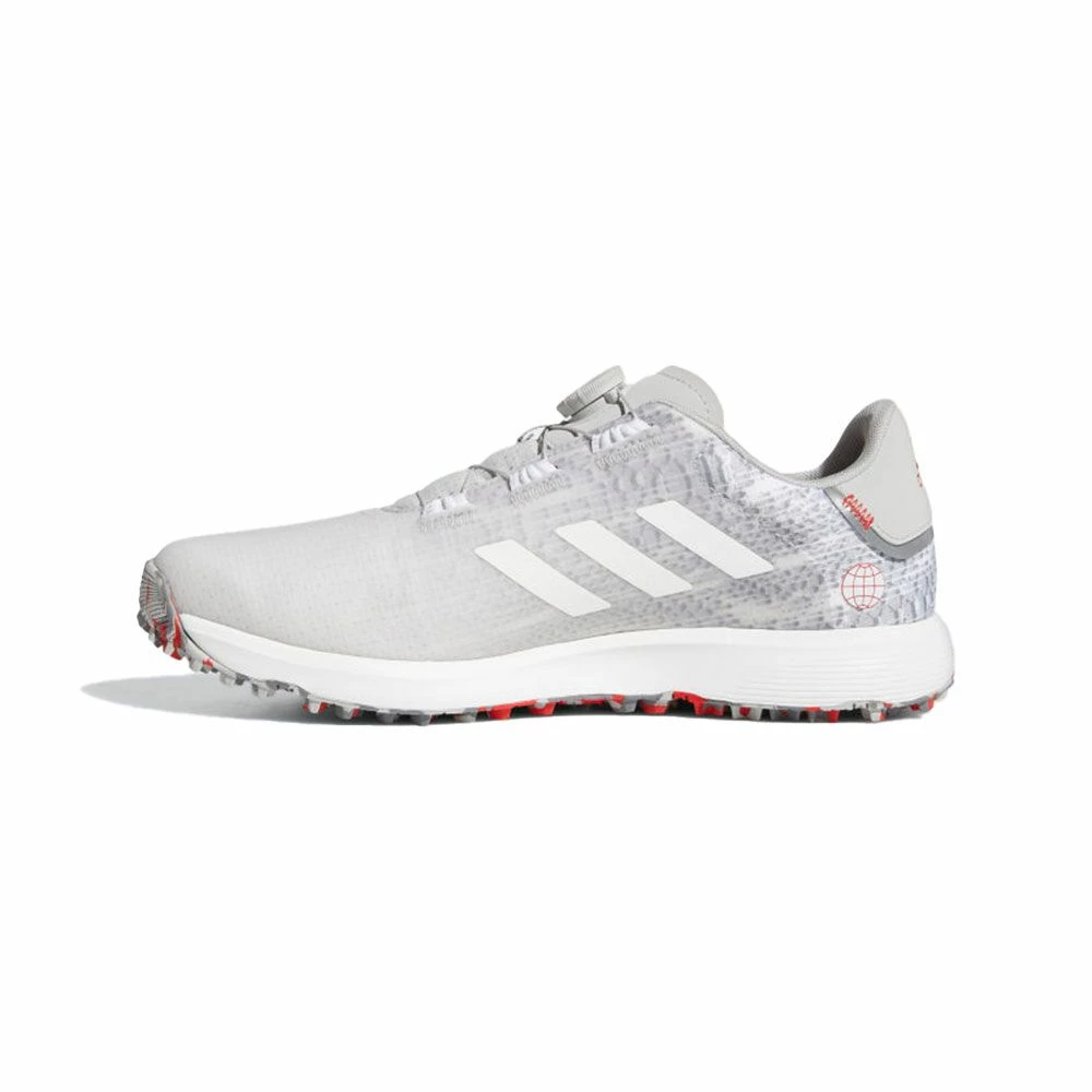 Adidas Men’s S2G BOA WD Spikeless Golf Shoes - Grey/White (CS) 6 Adidas Men’s S2G BOA WD Spikeless Golf Shoes - Grey/White (CS) - Image 6