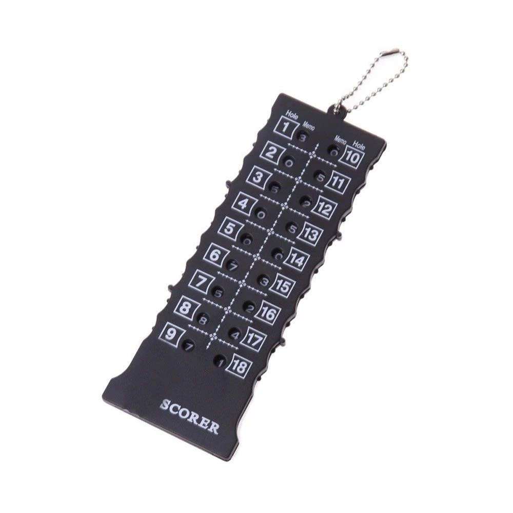 Golfoy Basics Black Manual Scorer 2 Golfoy Basics Black Manual Scorer - Image 2