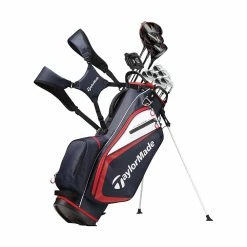 TaylorMade Stealth 2 Steel Golf Set - Right Hand - Regular Flex - 11 Clubs + Bag