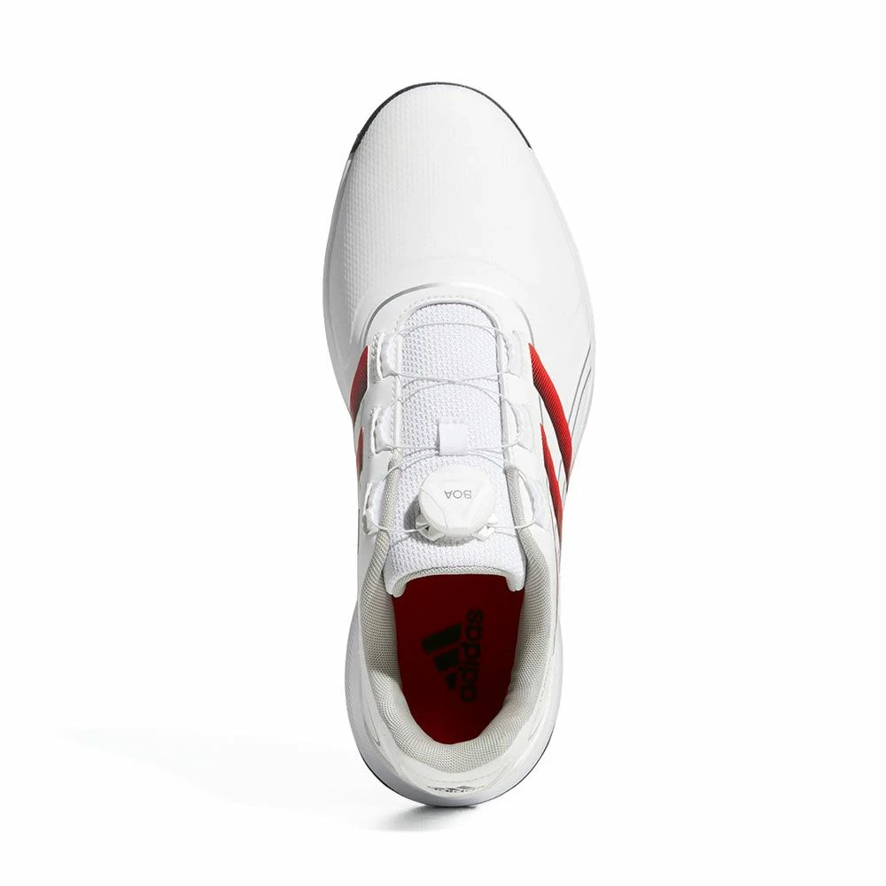 Adidas Men's Traxion Lite Max BOA WD Spiked Golf Shoes - White 5 Adidas Men's Traxion Lite Max BOA WD Spiked Golf Shoes - White - Image 5