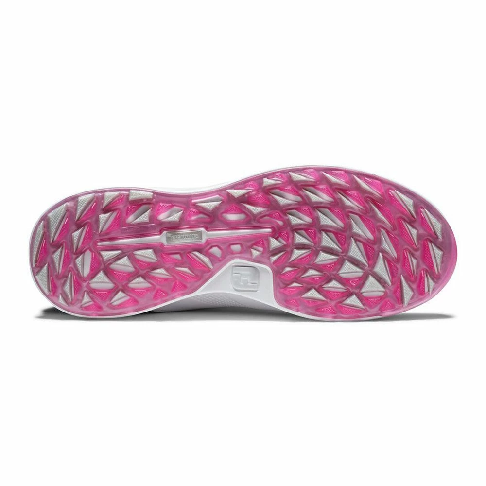 Footjoy Women’s Stratos WD Spikeless Golf Shoes – White/Black 5 Footjoy Women’s Stratos WD Spikeless Golf Shoes – White/Black - Image 5