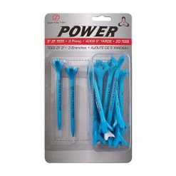 Zero Friction Power 3-Prong 3 Inch Tees - (Pack Of 20)